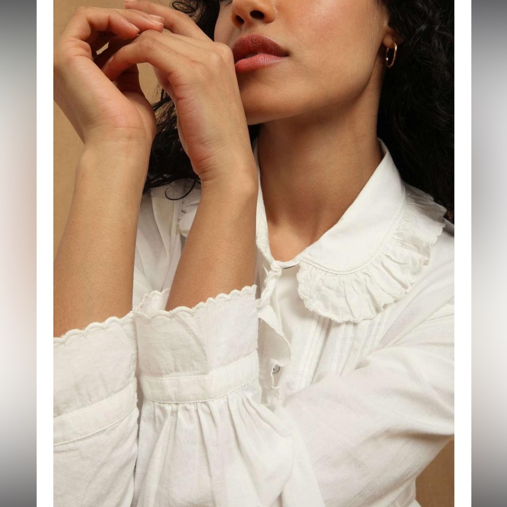 Rouje Felicity Shirt Size 36 - Picture 5 of 9